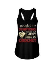 I Googled My Symptoms Crochet Funny Crochet Ladies Flowy Tank thumbnail