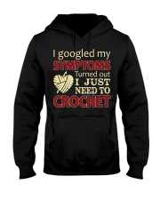 I Googled My Symptoms Crochet Funny Crochet Hooded Sweatshirt thumbnail