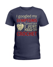 I Googled My Symptoms Crochet Funny Crochet Ladies T-Shirt thumbnail