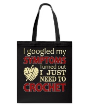I Googled My Symptoms Crochet Funny Crochet Tote Bag thumbnail