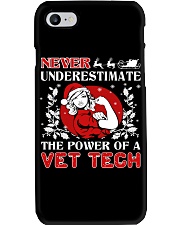 VET TECH UGLY CHRISTMAS SWEATER VET TECH XMAS GIFT Phone Case thumbnail