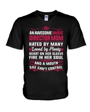AWESOME MUSIC DIRECTOR MOM V-Neck T-Shirt thumbnail