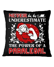 PARALEGAL UGLY CHRISTMAS SWEATER PARALEGAL XMAS Square Pillowcase thumbnail