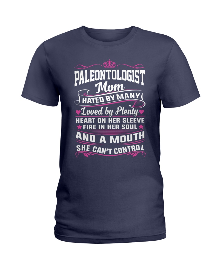 AWESOME PALEONTOLOGIST MOM Ladies T-Shirt