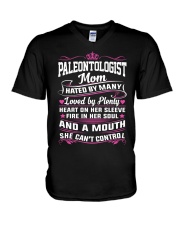 AWESOME PALEONTOLOGIST MOM V-Neck T-Shirt thumbnail