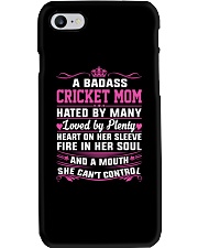 CRICKET MOM HATED BY MANY LOVED BY PLENTY Phone Case thumbnail