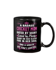 CRICKET MOM HATED BY MANY LOVED BY PLENTY Mug thumbnail