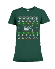 BAGPIPE UGLY CHRISTMAS SWEATER Premium Fit Ladies Tee thumbnail