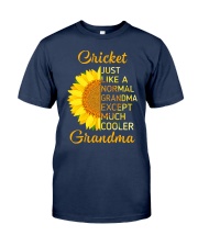 GRANDMOTHER GIFT COOL CRICKET GRANDMA Classic T-Shirt thumbnail