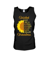 GRANDMOTHER GIFT COOL CRICKET GRANDMA Unisex Tank thumbnail