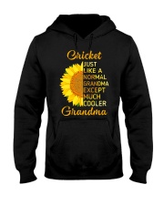 GRANDMOTHER GIFT COOL CRICKET GRANDMA Hooded Sweatshirt thumbnail