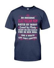 AWESOME ELECTRICIAN MOM Premium Fit Mens Tee thumbnail