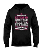 AWESOME ELECTRICIAN MOM Hooded Sweatshirt thumbnail