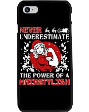 HAIRSTYLISH UGLY CHRISTMAS SWEATER HAIRSTYLIST Phone Case thumbnail