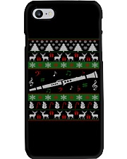 CLARINET UGLY CHRISTMAS SWEATER NEW Phone Case thumbnail