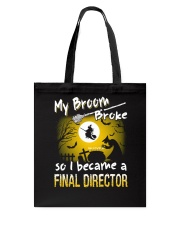 Final Director 2018 Halloween Costumes Tote Bag thumbnail