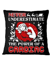 Cardiac UGLY CHRISTMAS SWEATER Square Pillowcase thumbnail