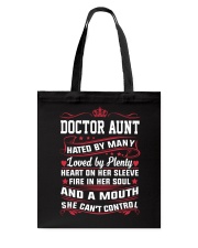 AWESOME DOCTOR AUNT Tote Bag thumbnail