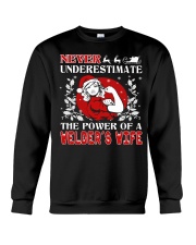 Welder's Wife UGLY CHRISTMAS SWEATER Crewneck Sweatshirt thumbnail