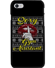 SEXY GYM ASSISTANT UGLY CHRISTMAS SWEATER Phone Case thumbnail