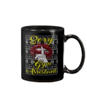SEXY GYM ASSISTANT UGLY CHRISTMAS SWEATER Mug thumbnail