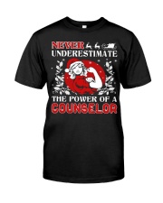 COUNSELOR UGLY CHRISTMAS SWEATER Classic T-Shirt thumbnail