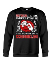 COUNSELOR UGLY CHRISTMAS SWEATER Crewneck Sweatshirt thumbnail