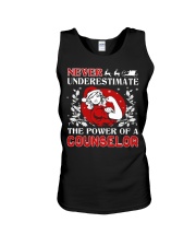 COUNSELOR UGLY CHRISTMAS SWEATER Unisex Tank thumbnail
