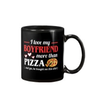 FUNNY SHIRT FOR GIRLFRIEND - PIZZA Mug thumbnail
