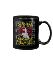SEXY MASSAGE THERAPIST UGLY CHRISTMAS SWEATER Mug thumbnail