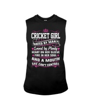 CRICKET GIRL HATED BY MANY LOVED BY PLENTY Sleeveless Tee thumbnail