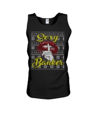 SEXY BANKER UGLY CHRISTMAS SWEATER Unisex Tank thumbnail