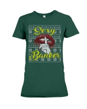 SEXY BANKER UGLY CHRISTMAS SWEATER Premium Fit Ladies Tee thumbnail