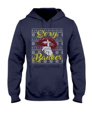 SEXY BANKER UGLY CHRISTMAS SWEATER Hooded Sweatshirt thumbnail
