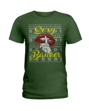 SEXY BANKER UGLY CHRISTMAS SWEATER Ladies T-Shirt thumbnail