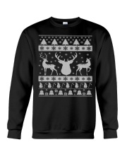REINDEER UGLY CHRISTMAS SWEATER REINDEER XMAS GIFT Crewneck Sweatshirt thumbnail