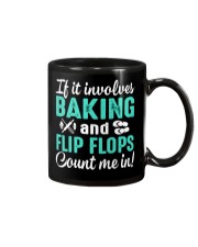 LOVE BAKING AND FLIP FLOPS MEN WOMEN GIFT Mug thumbnail