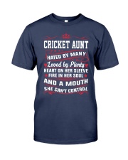 AWESOME CRICKET AUNT Premium Fit Mens Tee thumbnail