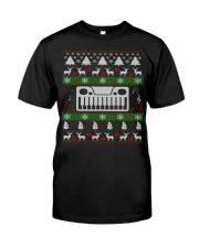 SYNTHESIZER UGLY CHRISTMAS SWEATER XMAS Classic T-Shirt thumbnail