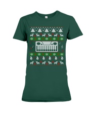 SYNTHESIZER UGLY CHRISTMAS SWEATER XMAS Premium Fit Ladies Tee thumbnail