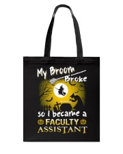 Faculty Assistant 2018 Halloween Costumes Tote Bag thumbnail