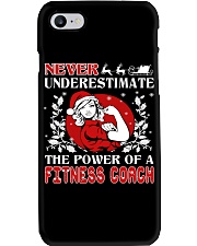 Fitness Coach UGLY CHRISTMAS SWEATER XMAS GIFT Phone Case thumbnail