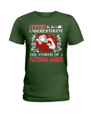 Fitness Coach UGLY CHRISTMAS SWEATER XMAS GIFT Ladies T-Shirt thumbnail