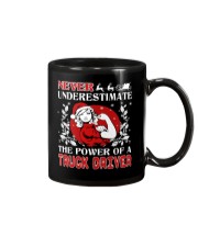 TRUCK DRIVER UGLY CHRISTMAS SWEATER TRUCK DRIVER Mug thumbnail