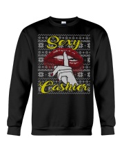 SEXY CASHIER UGLY CHRISTMAS SWEATER CASHIER XMAS Crewneck Sweatshirt thumbnail