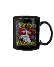 SEXY CASHIER UGLY CHRISTMAS SWEATER CASHIER XMAS Mug thumbnail