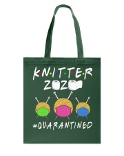 KNITTER 2020 QUARANTINED YARN IN FACEMASK Tote Bag thumbnail