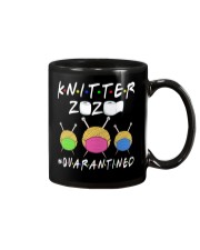 KNITTER 2020 QUARANTINED YARN IN FACEMASK Mug thumbnail