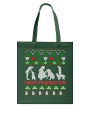 GREAT PYRENEES MOM UGLY CHRISTMAS SWEATER XMAS Tote Bag thumbnail