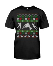 BASKETBALL GUY UGLY CHRISTMAS SWEATER Classic T-Shirt thumbnail